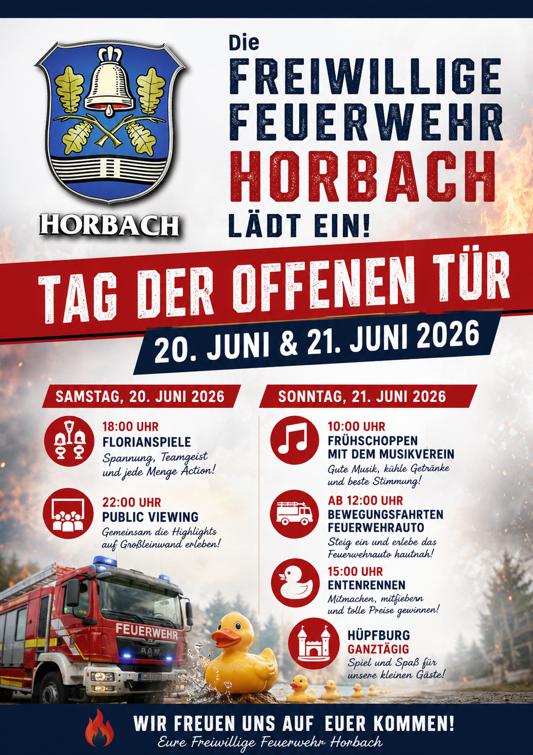 Tag der offenen Tür der Feuerwehr Horbach